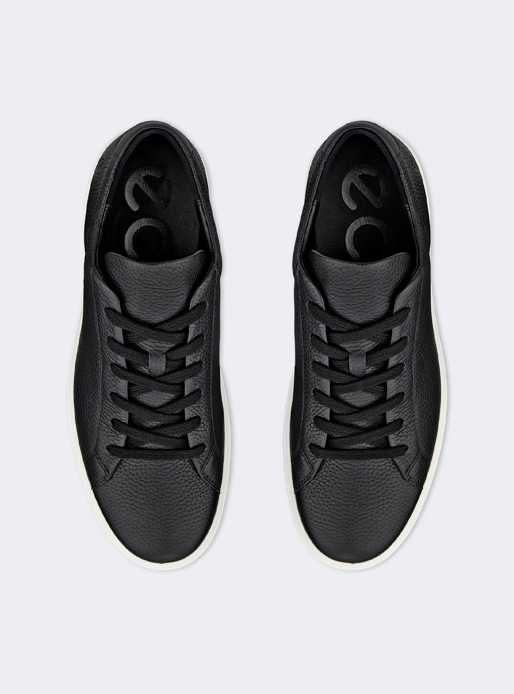 ECCO Soft 60 Men's Leather Sneaker - Black