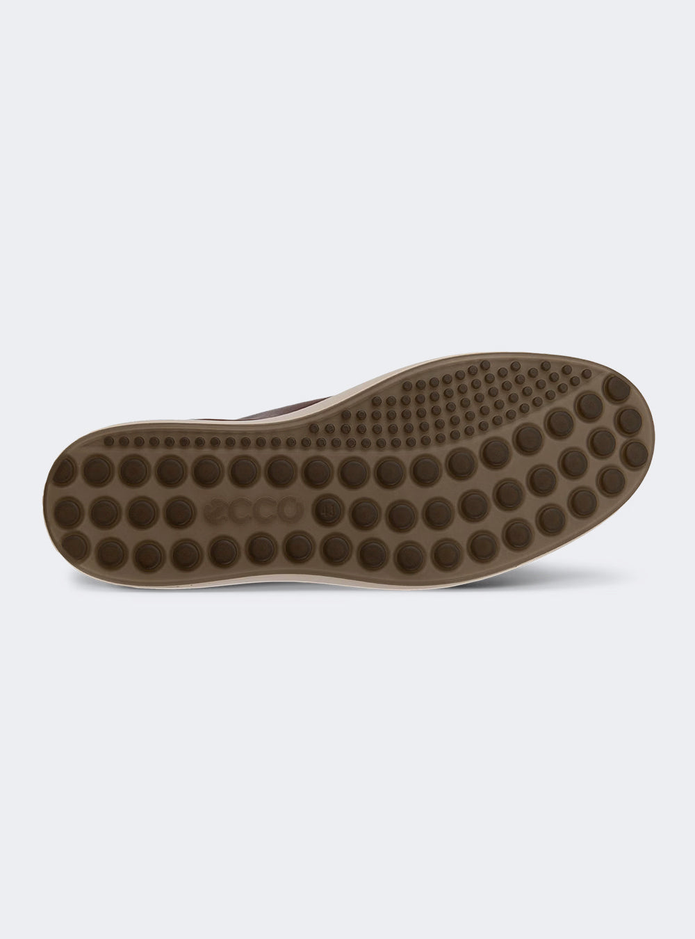 ECCO Soft 7 Men's Leather Lace-Up Shoe - Cognac