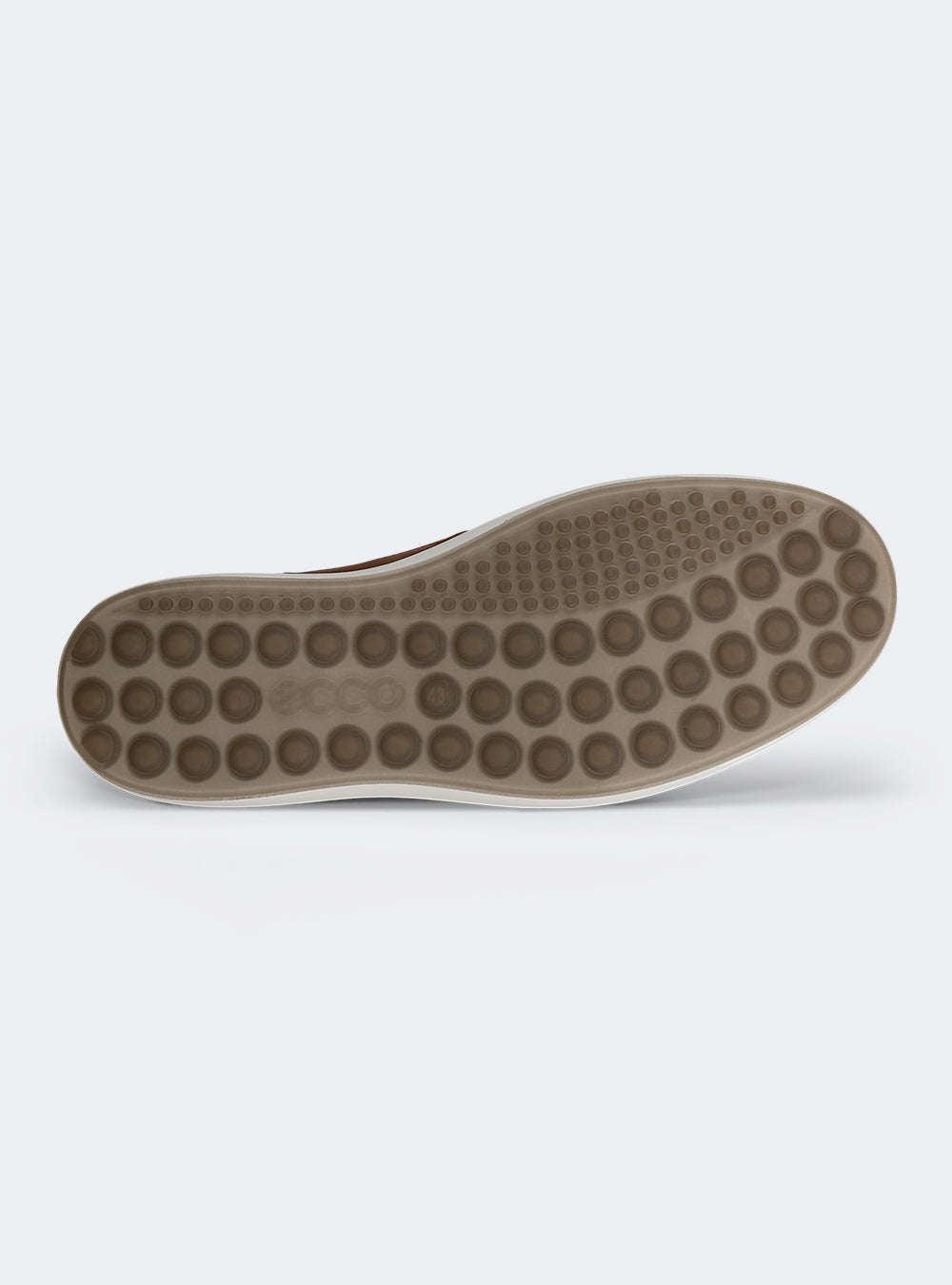 ECCO Soft 7 Men's Nubuck Slip-In Shoe - Cocoa Brown