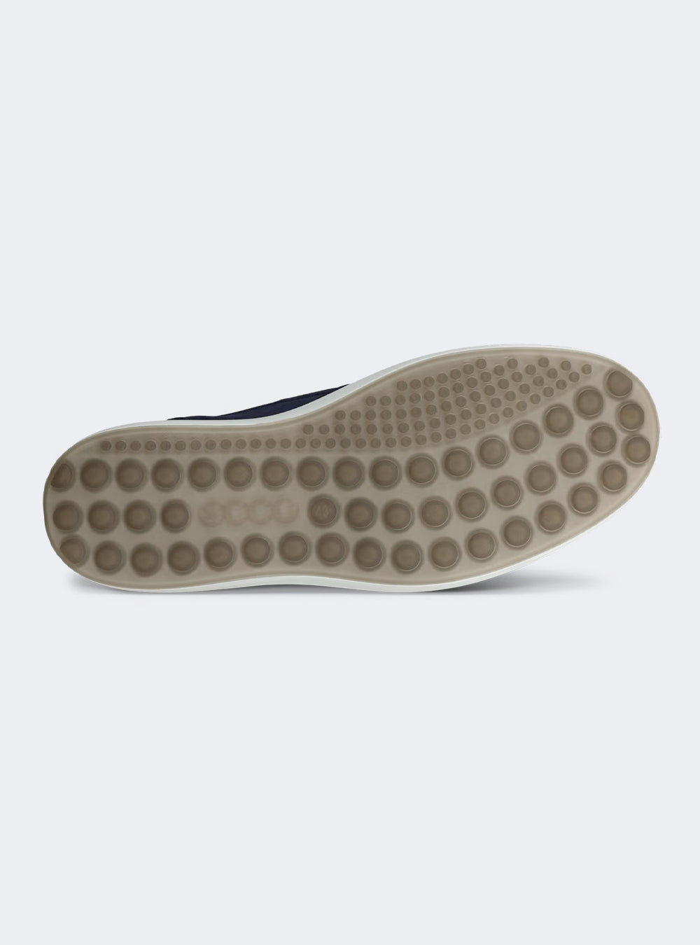 ECCO Soft 7 Men's Nubuck Slip-In Shoe - Marine