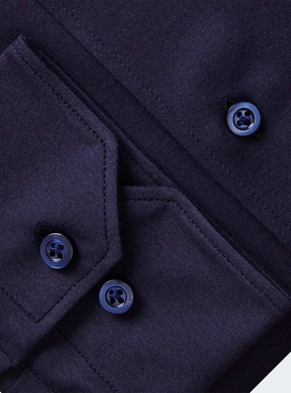 Emanuel Berg Byron, Navy Blue 4Flex Shirt