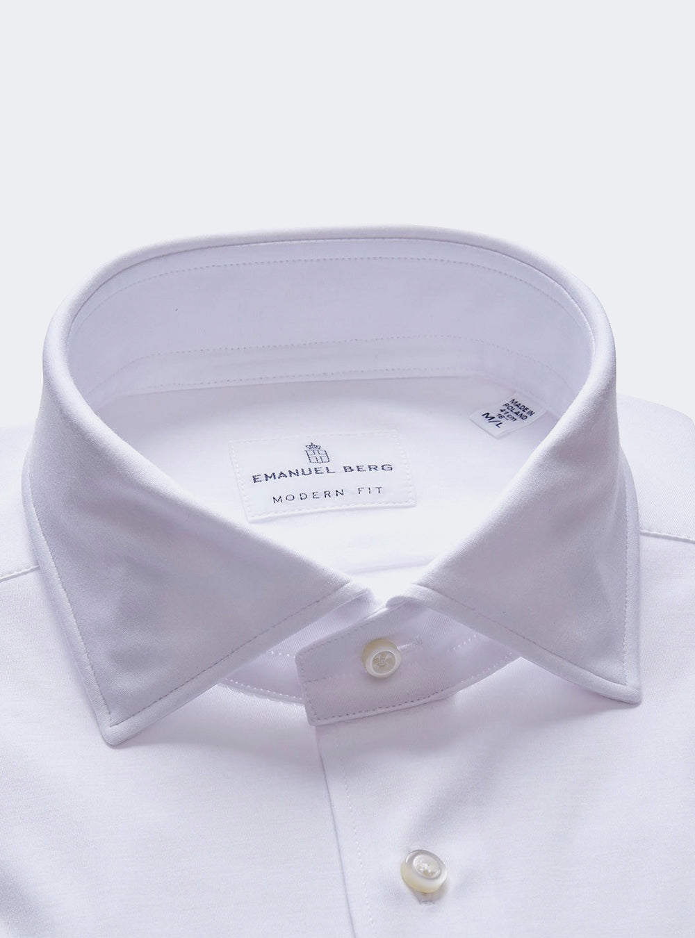 Emanuel Berg Byron, White 4Flex Shirt