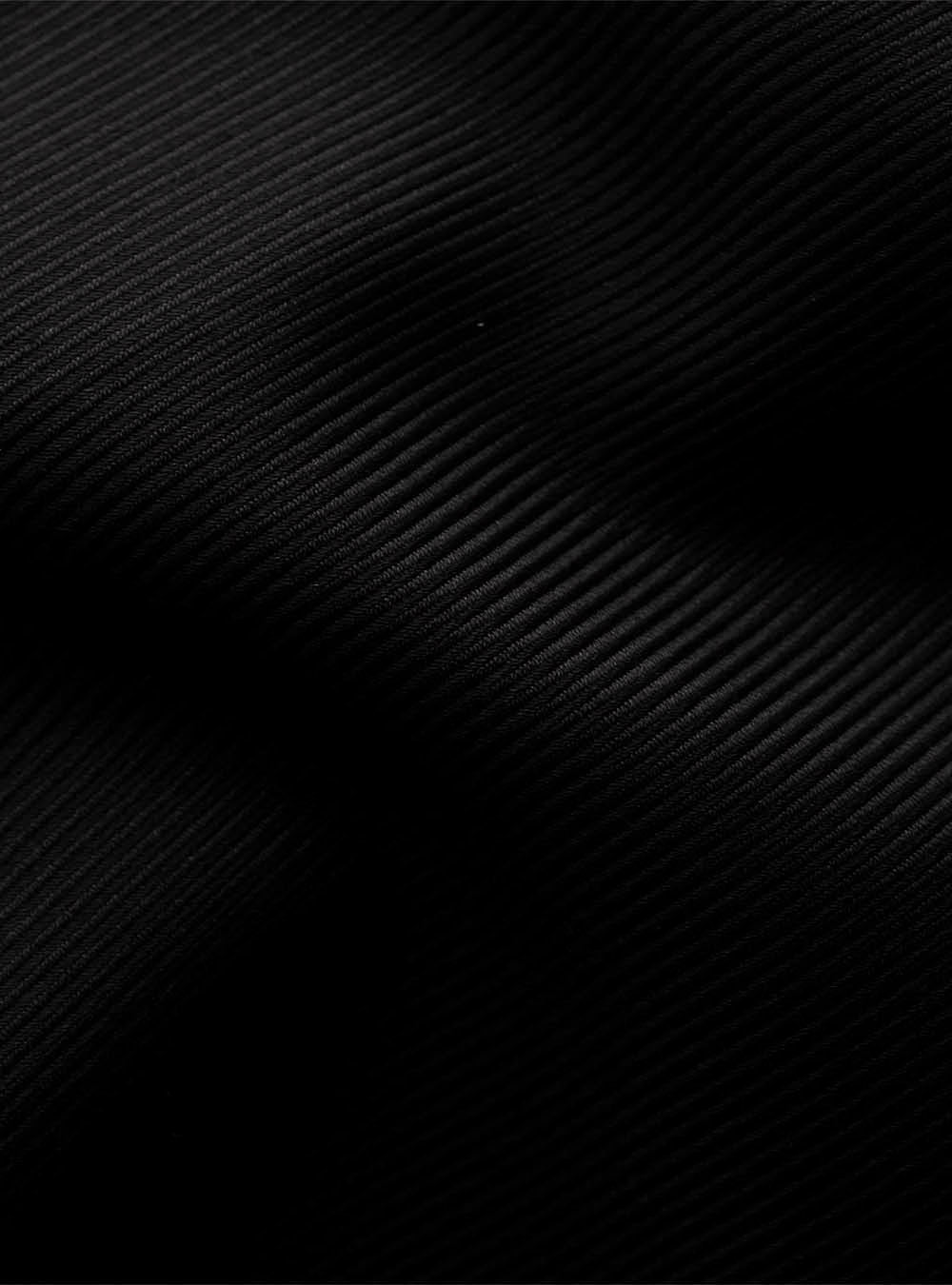 Eton Black Textured Twill Shirt