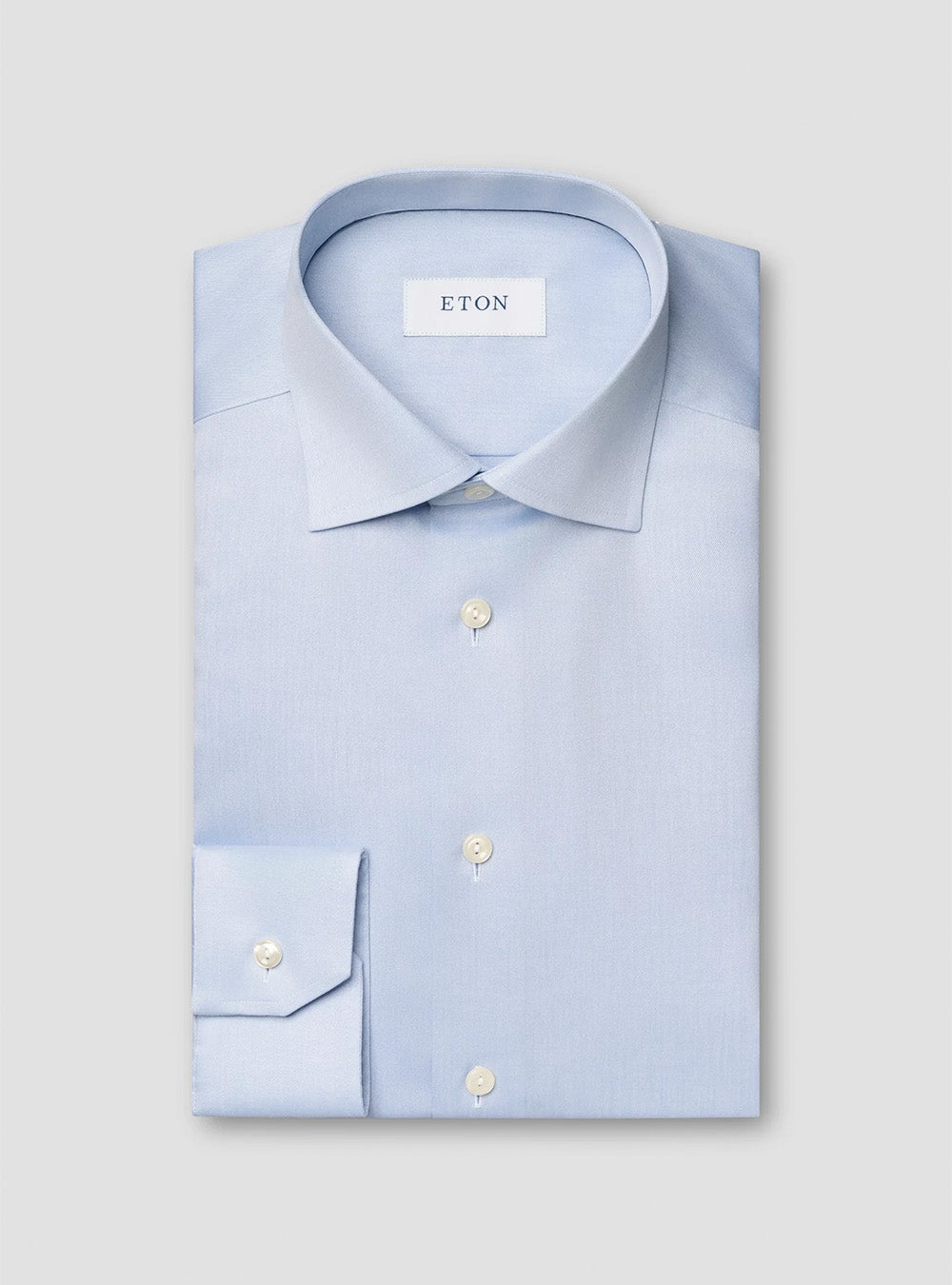Eton Light Blue Signature Twill Shirt