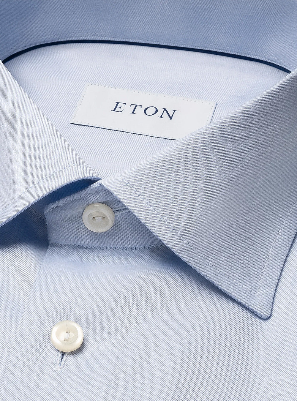 Eton Light Blue Signature Twill Shirt