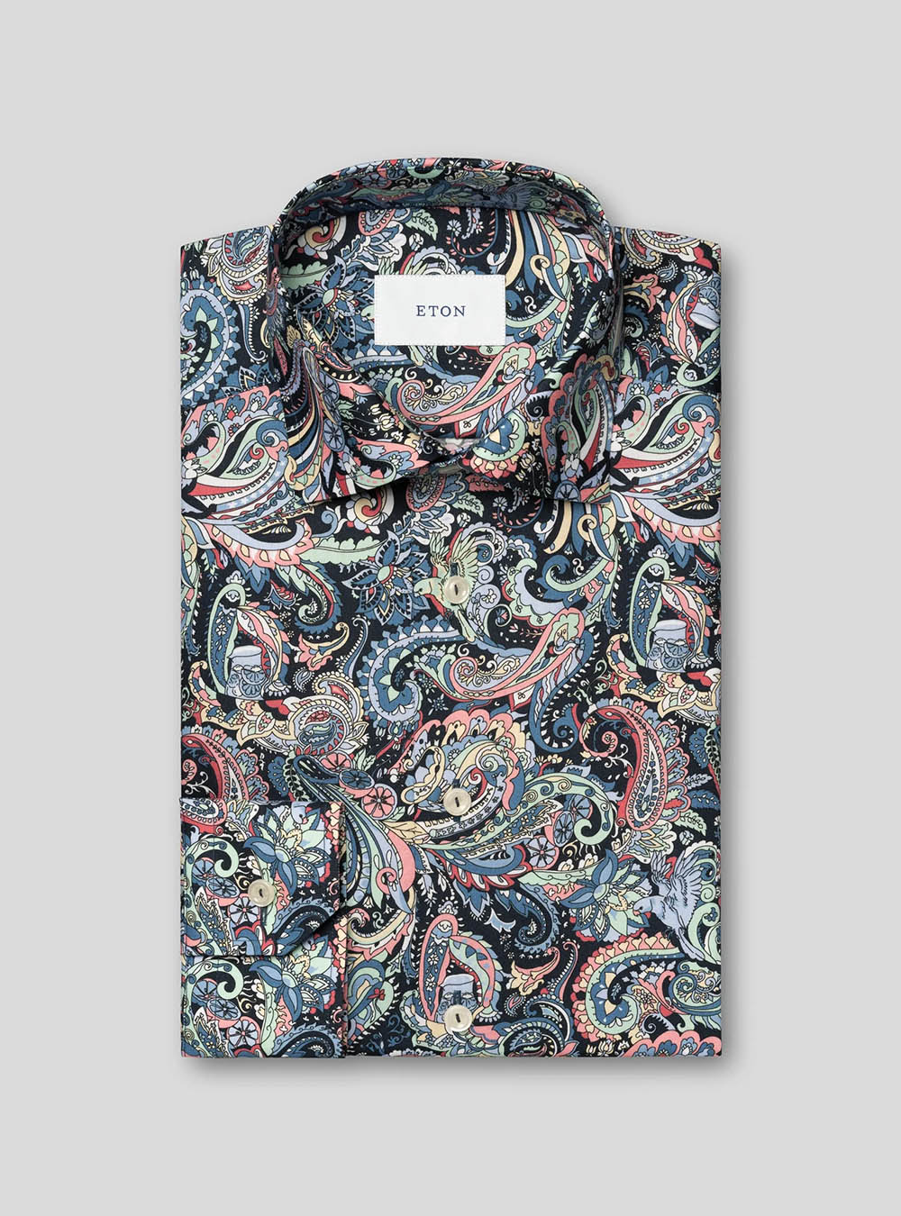 Eton Paisley Signature Twill Shirt
