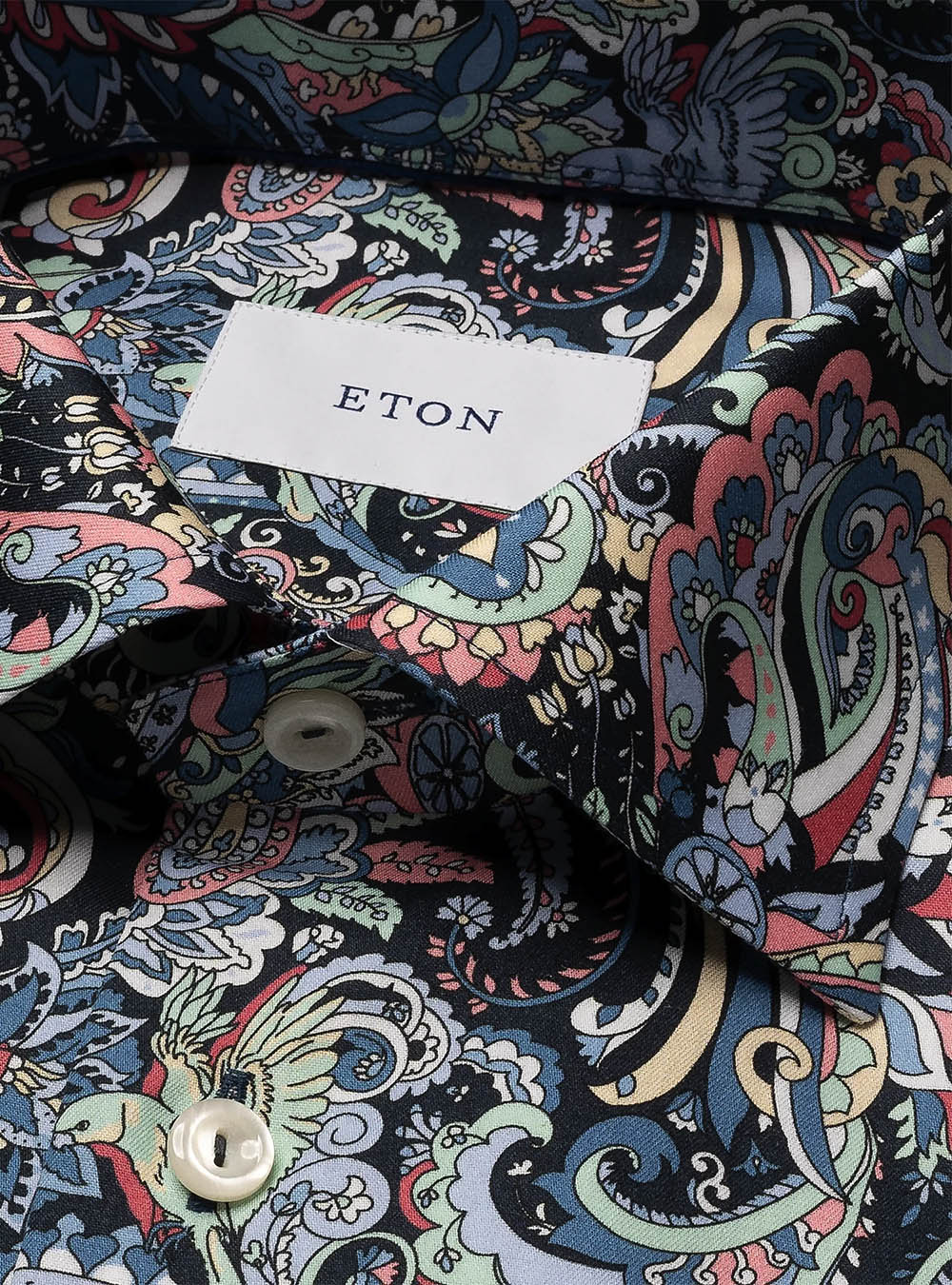 Eton Paisley Signature Twill Shirt