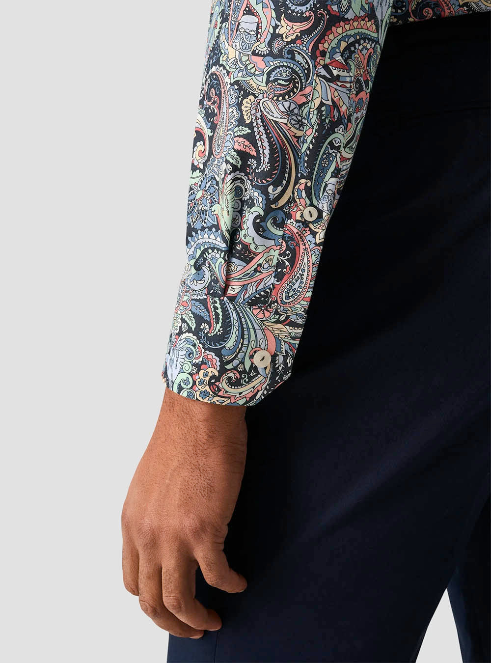 Eton Paisley Signature Twill Shirt