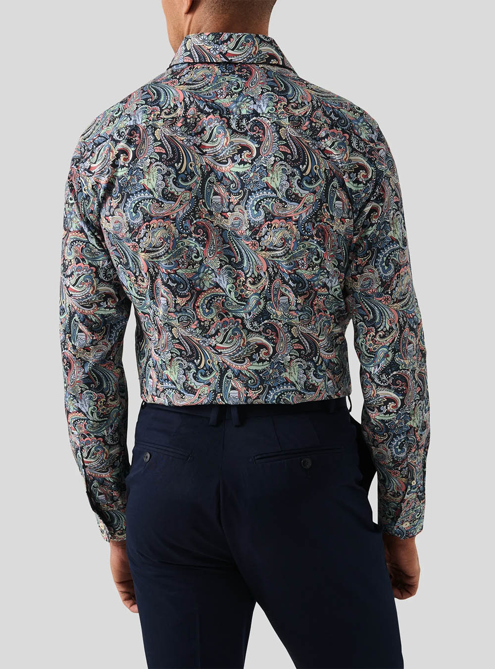 Eton Paisley Signature Twill Shirt