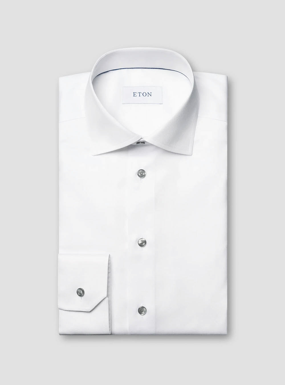 Eton Solid White Signature Twill Shirt