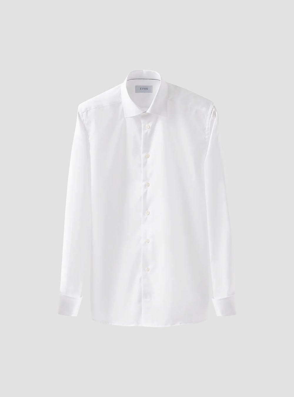 Eton White Signature Twill Shirt - French Cuff