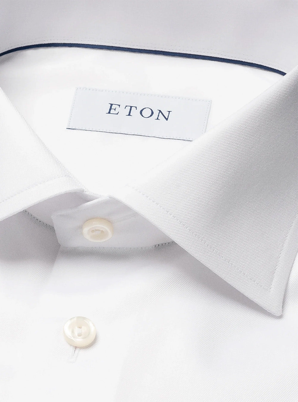 Eton White Signature Twill Shirt