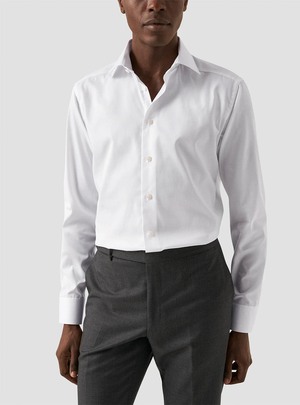 Eton White Signature Twill Shirt