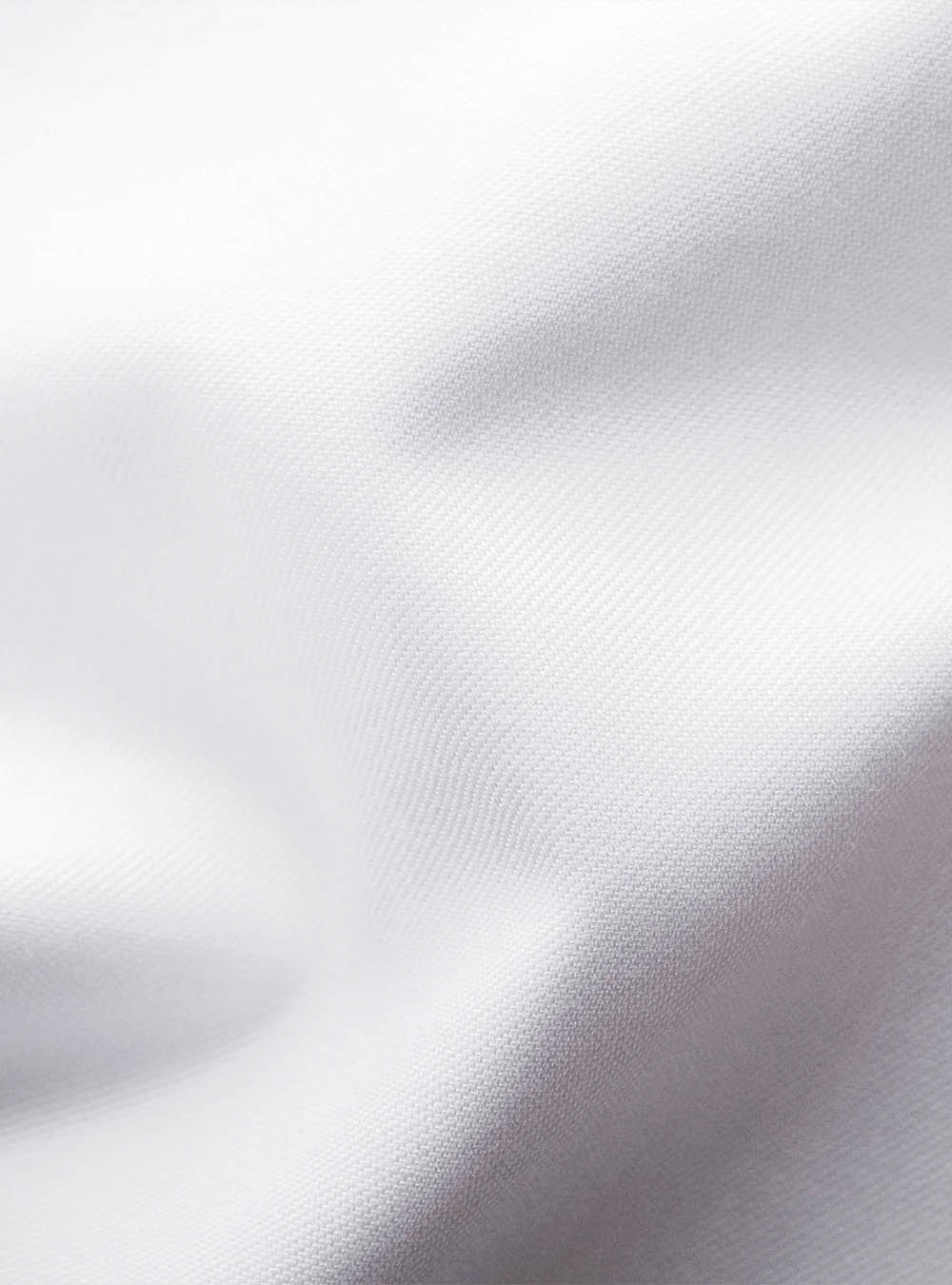 Eton White Solid Signature Twill Shirt - Navy Details