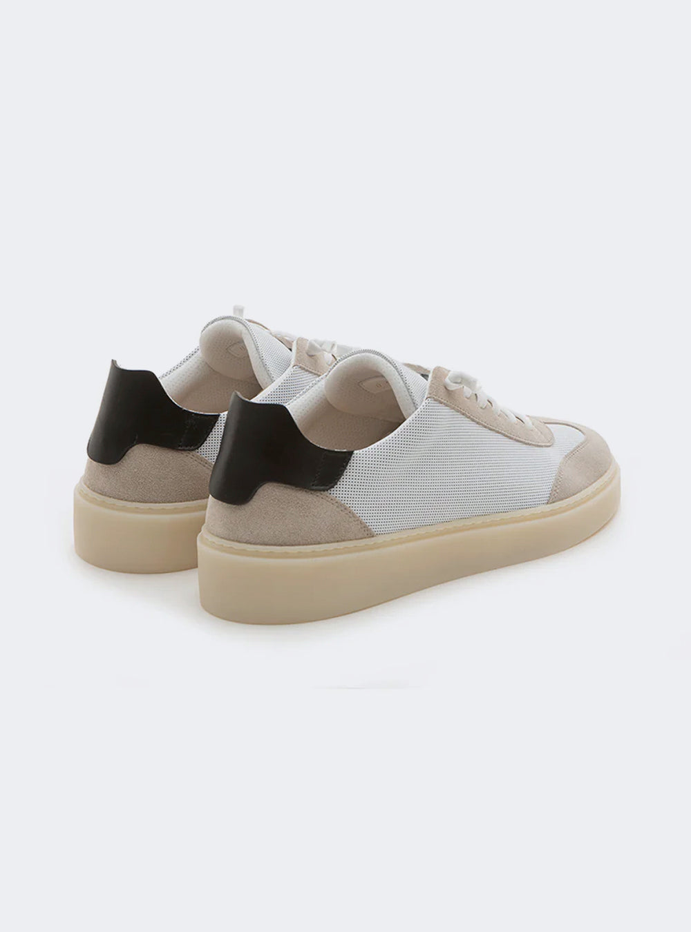 Fabiano Ricci U1630 Multipunch Sneaker - Beige/White