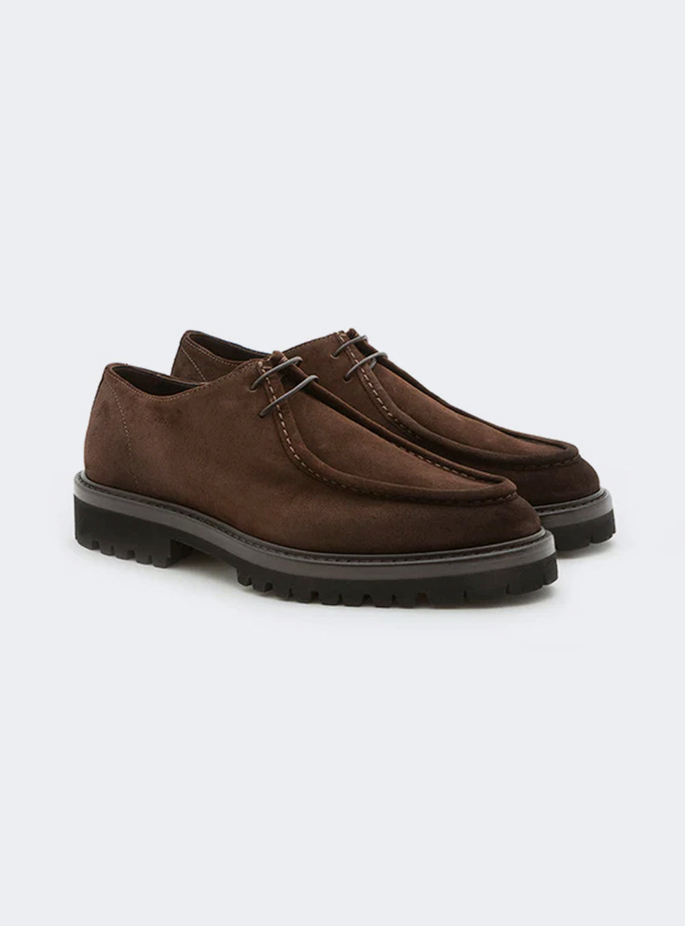 Fabiano Ricci U2350 Parabot Derby Shoe - Chocolate