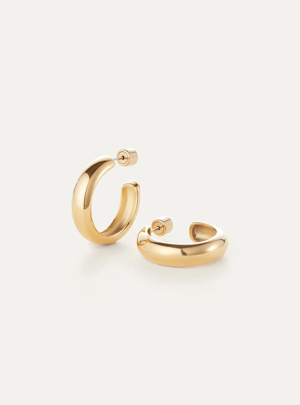 Jenny Bird Staple Hoop Earrings - Medium