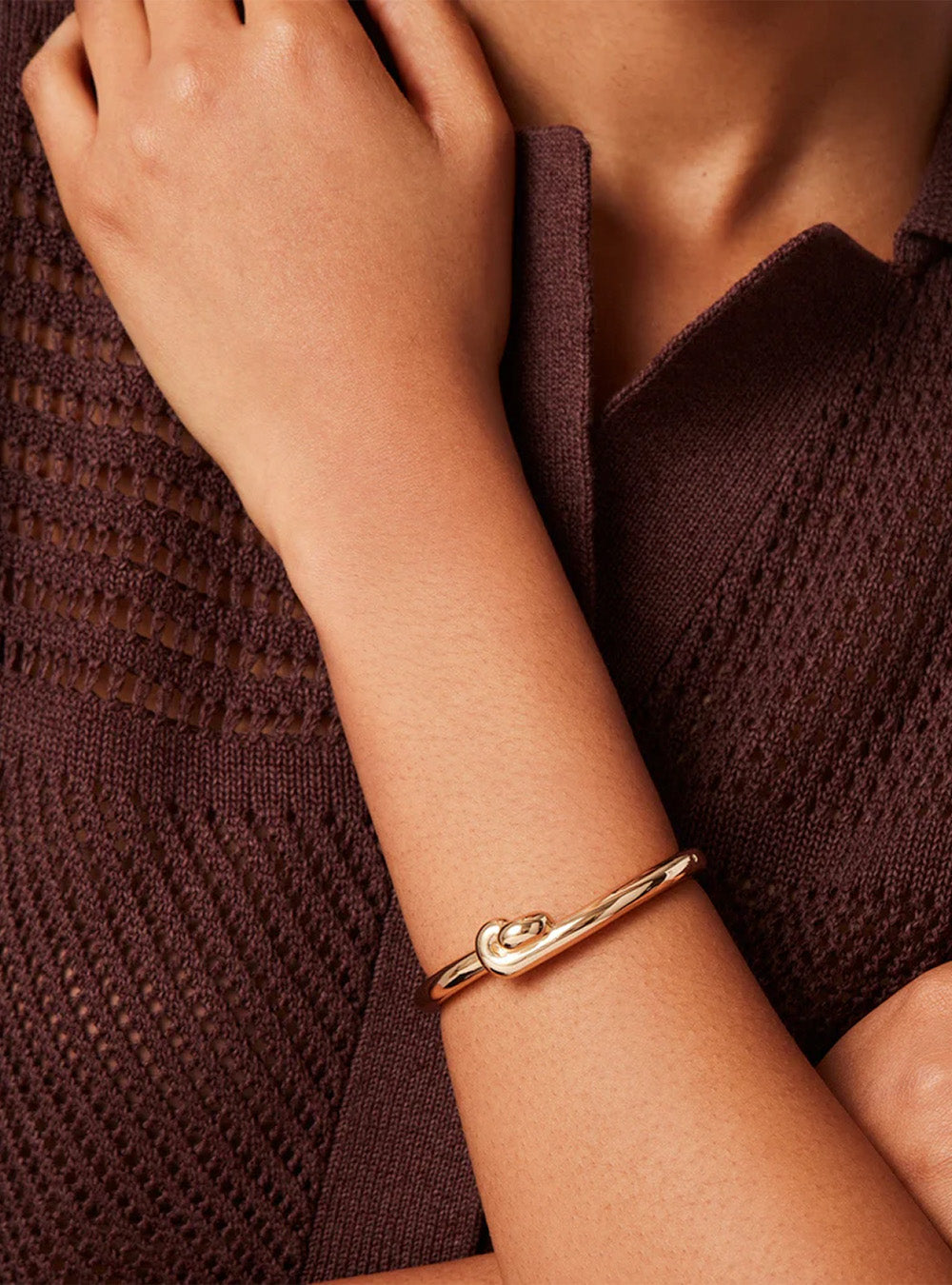 Jenny Bird Maeve Bangle - Gold