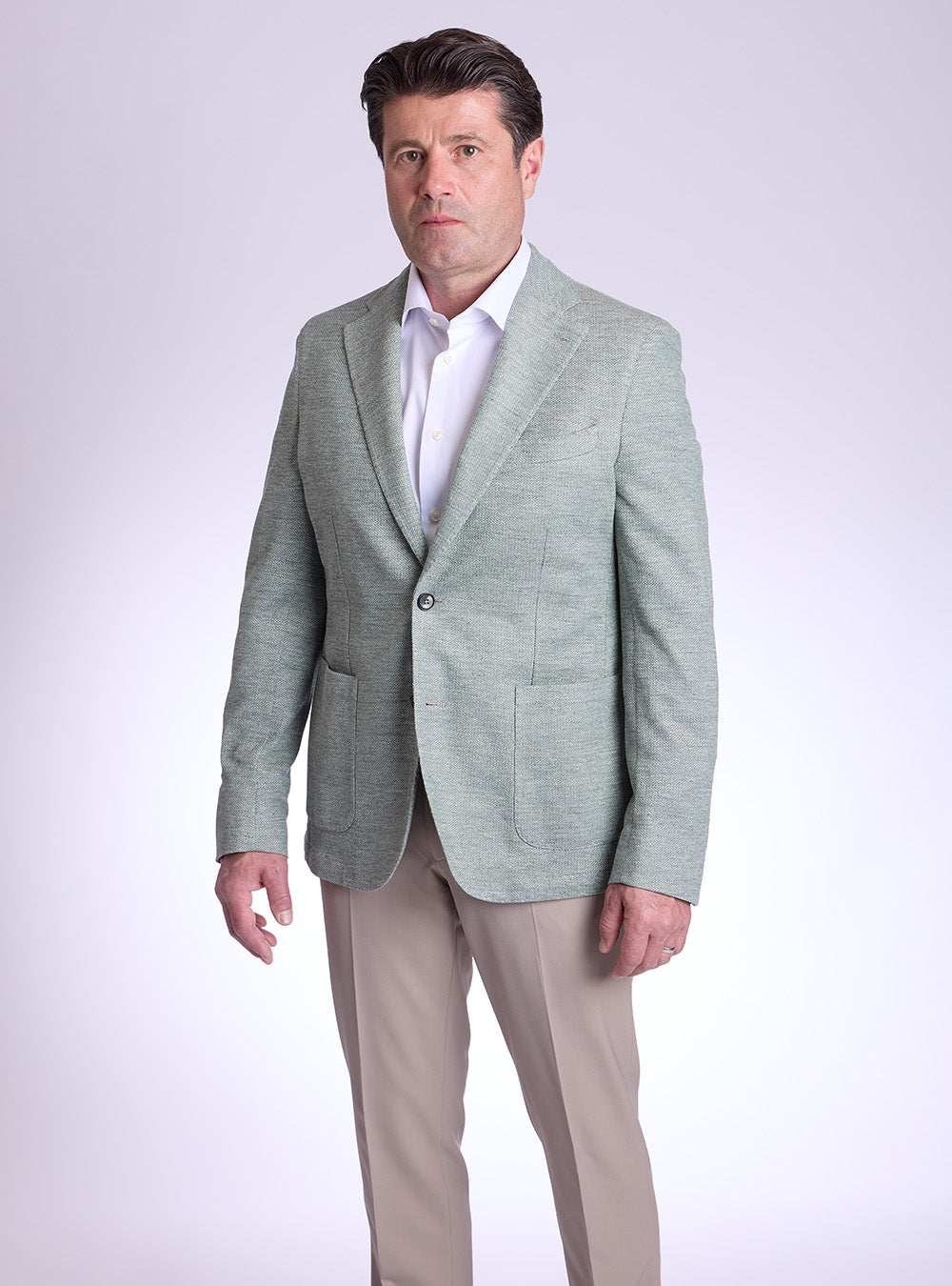 L.B.M. 1911 Green Textured Sport Jacket