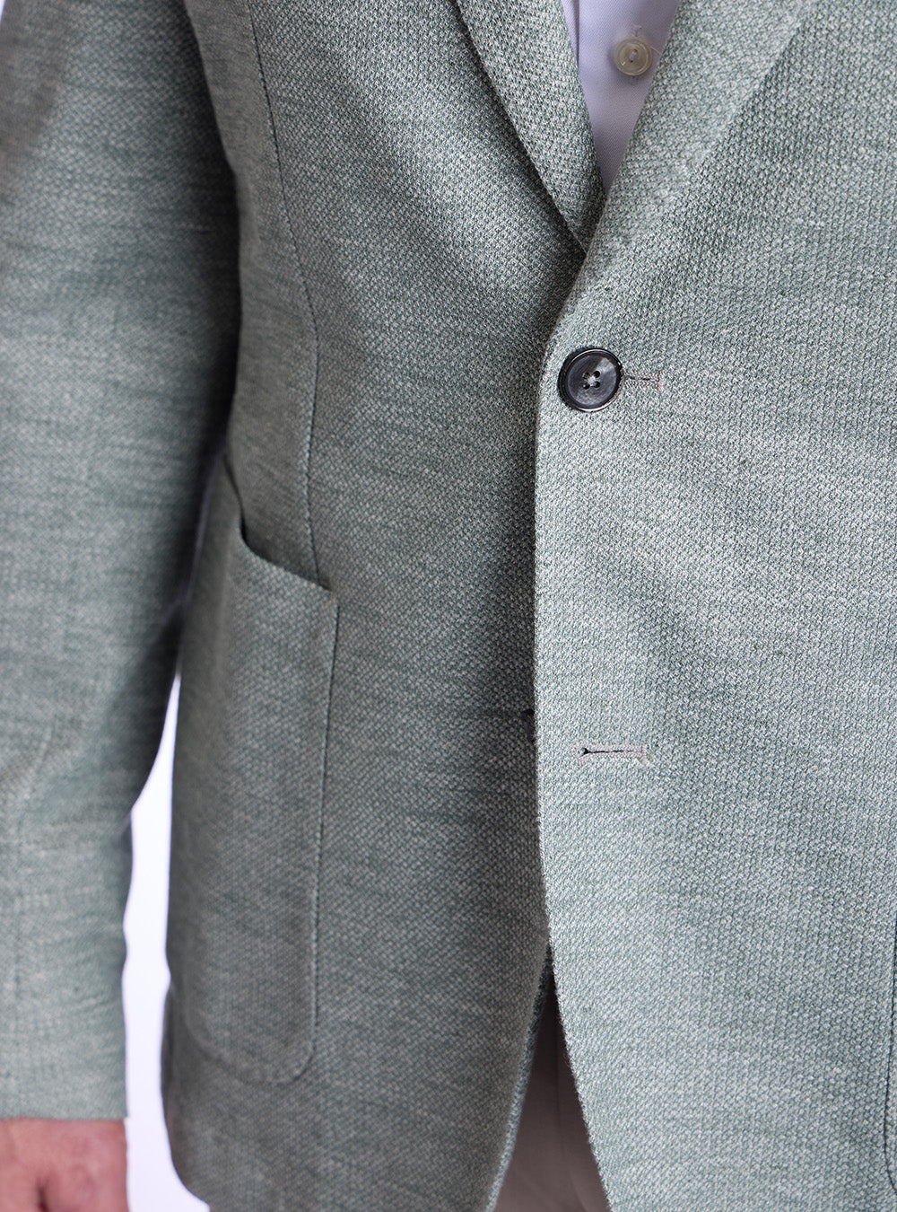 L.B.M. 1911 Green Textured Sport Jacket