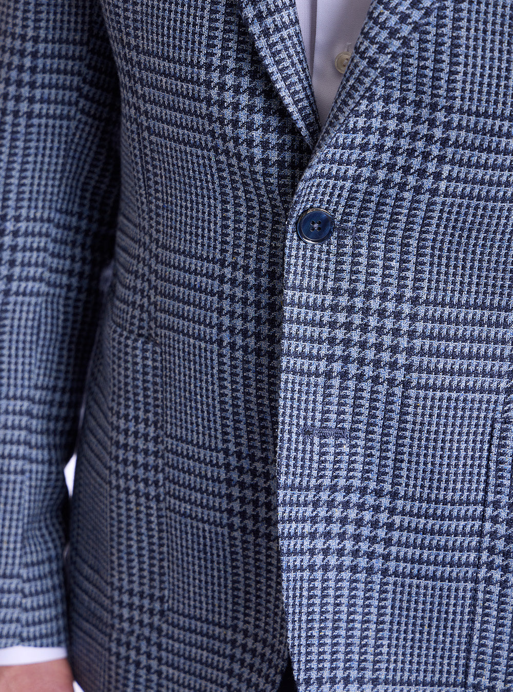 L.B.M. 1911 Blue Houndstooth Sport Jacket