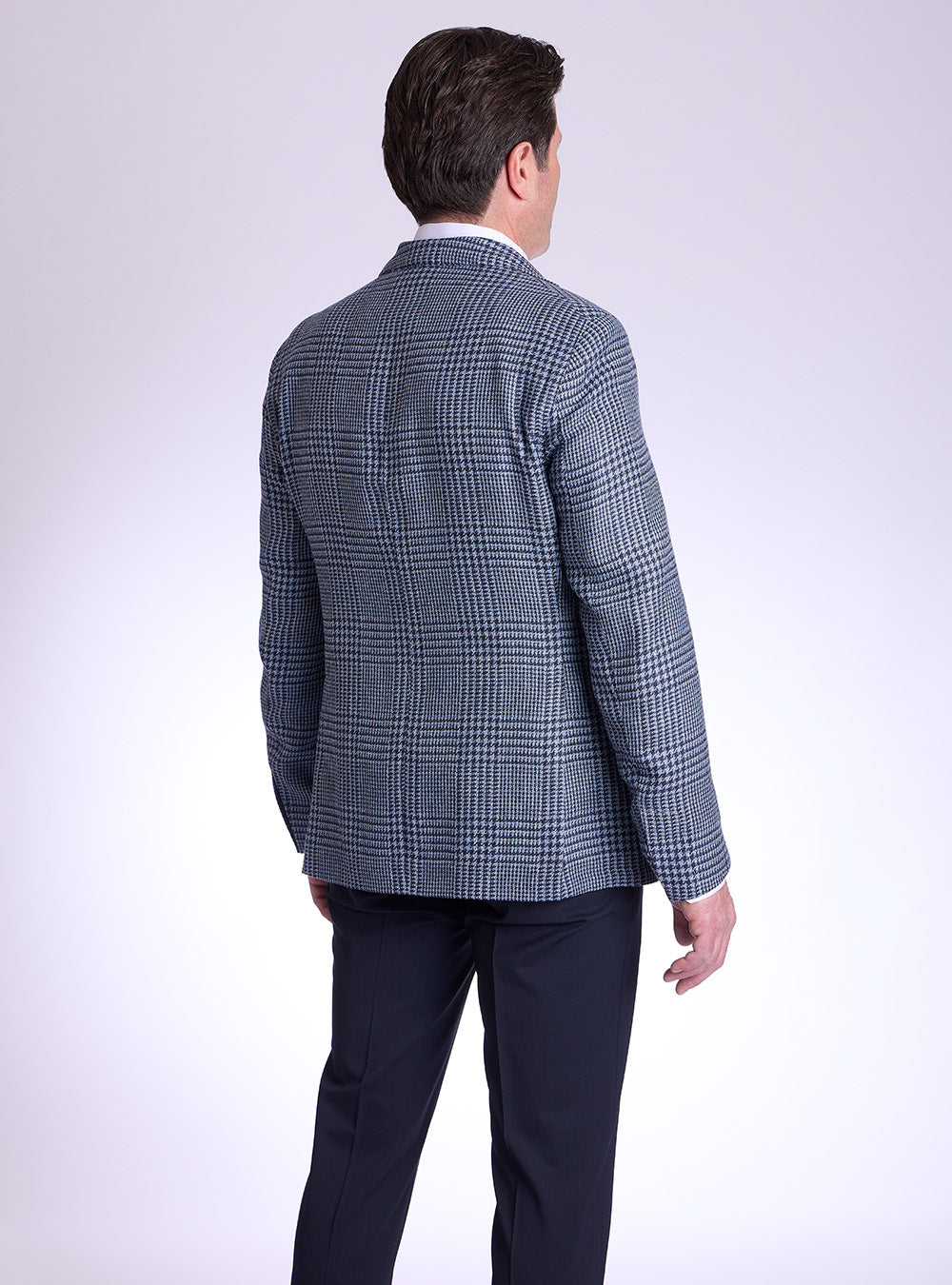 L.B.M. 1911 Blue Houndstooth Sport Jacket