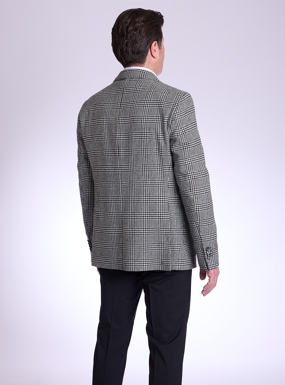 L.B.M. 1911 Blac & White Houndstooth Sport Jacket