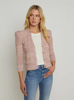 L'Agence Jenni Cardigan - Dusty Pink Multi