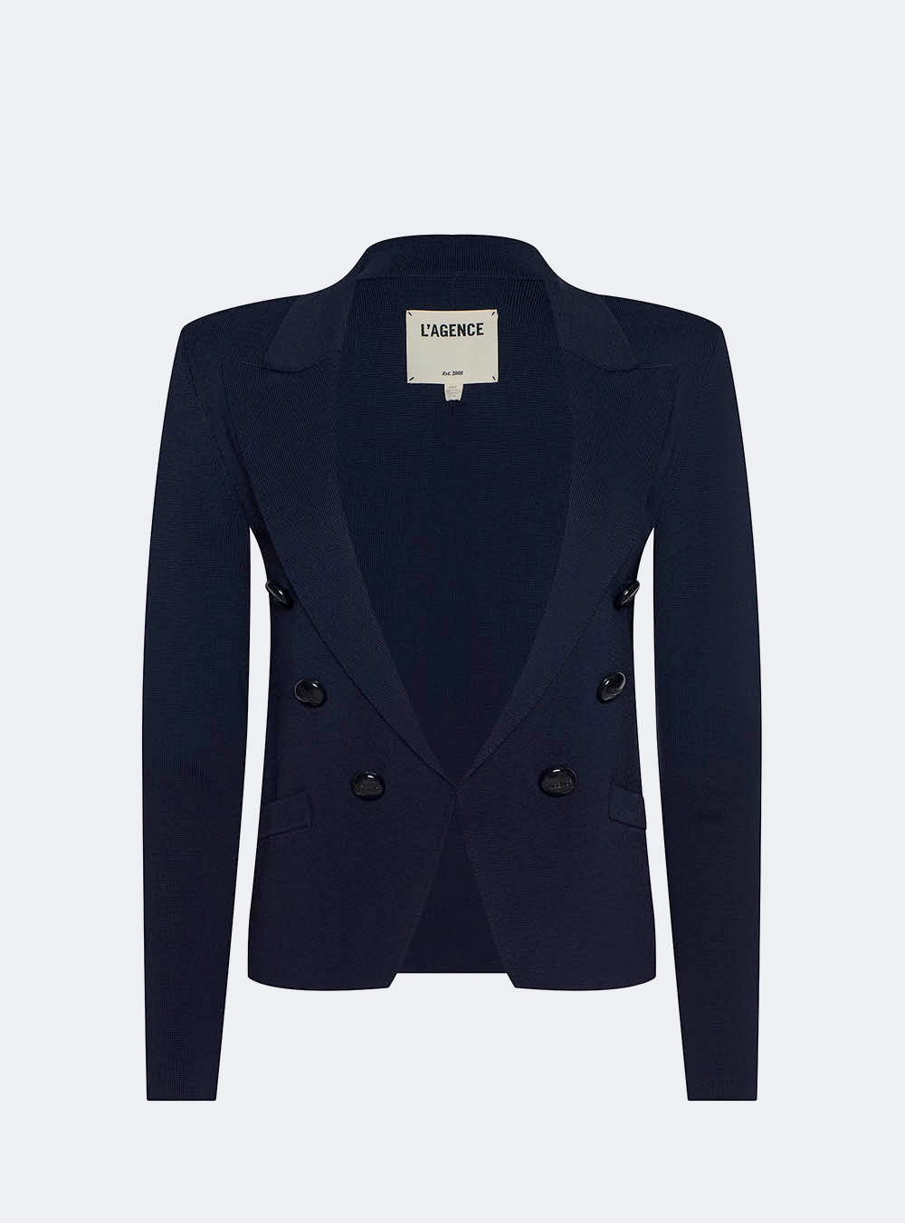 L'Agence Mercer Knit Blazer - Midnight