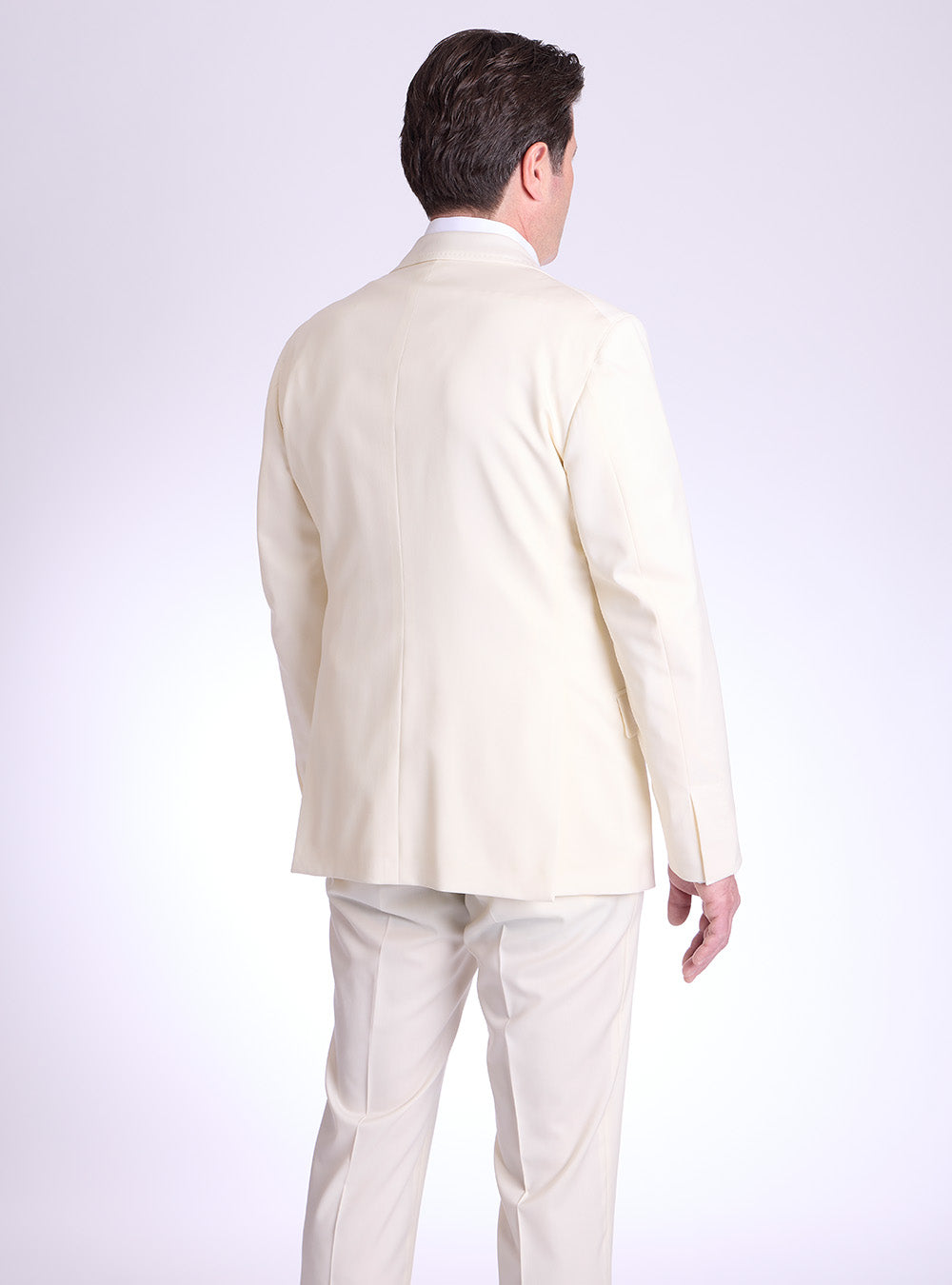 Luigi Bianchi Eggshell White Suit