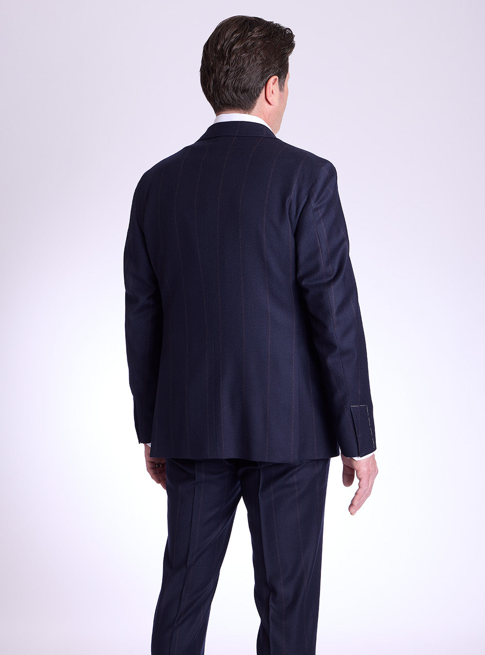 Luigi Bianchi Navy Flannel Suit
