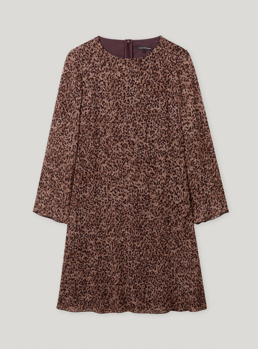 Luisa Cerano Baby Animal Print Dress