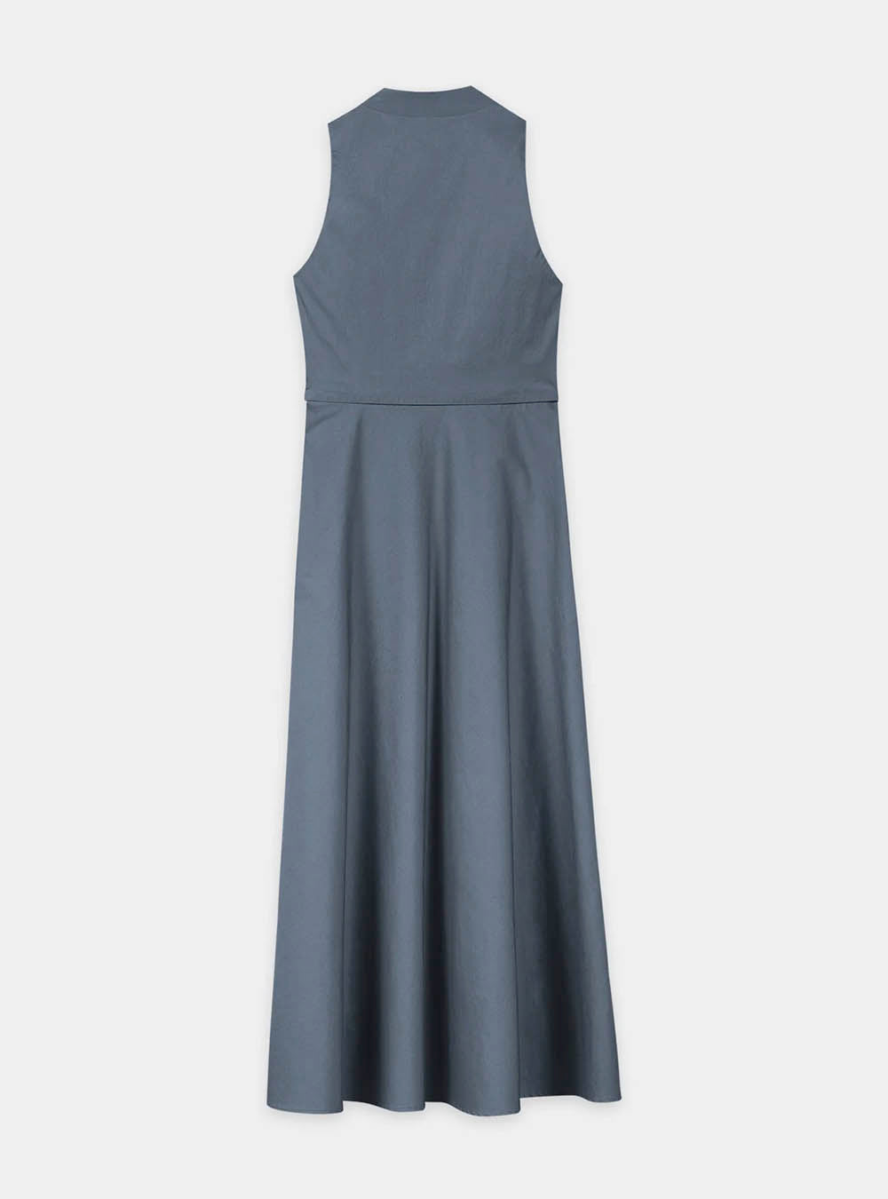 Luisa Cerano Gabardine Halterneck Dress - Blue