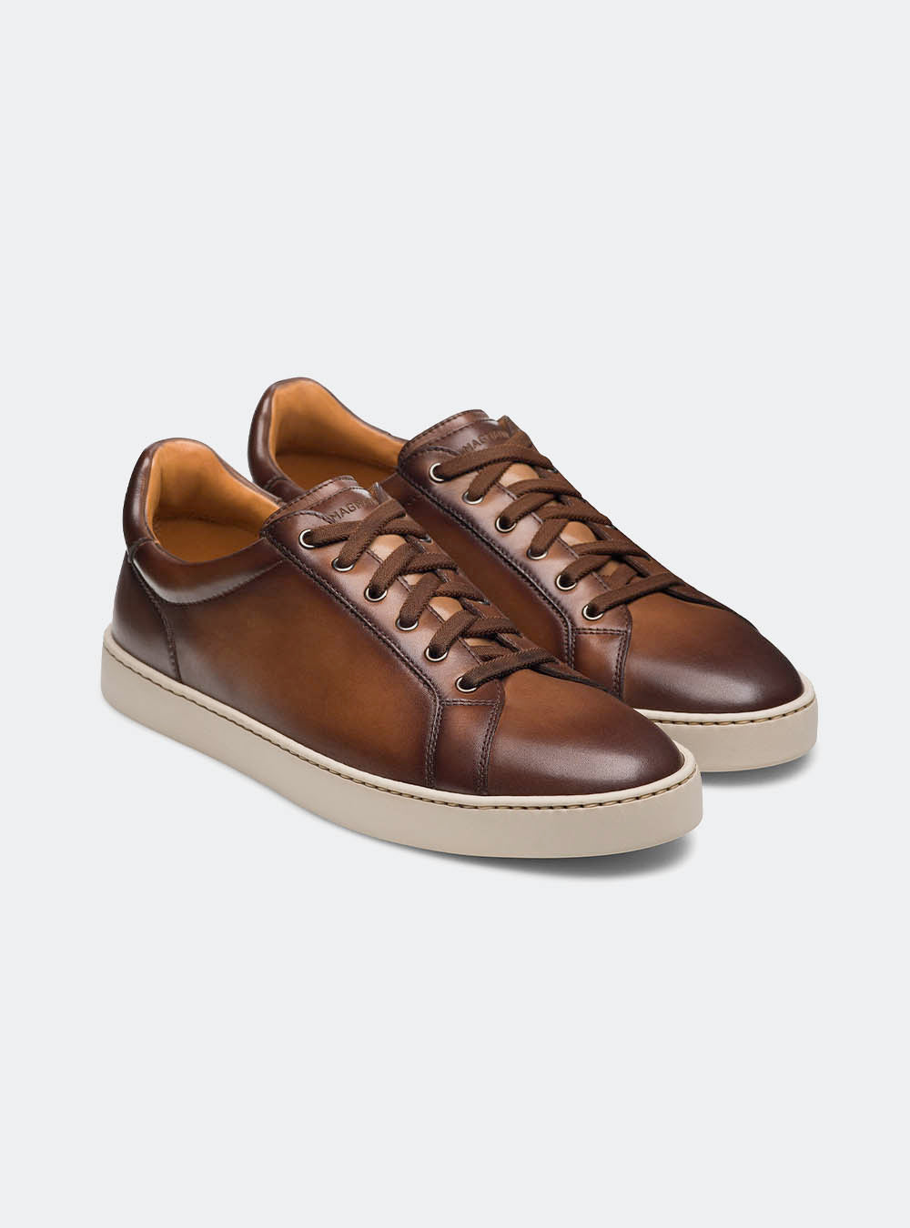 Magnanni Cote Lo Stretch-Lace - Brown