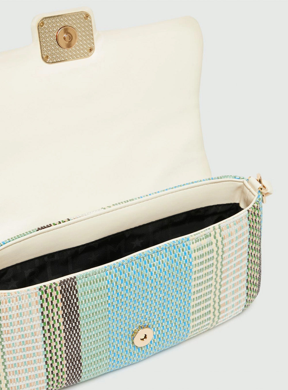 Marella Medium Raffia Le Muse Bag - Light Blue