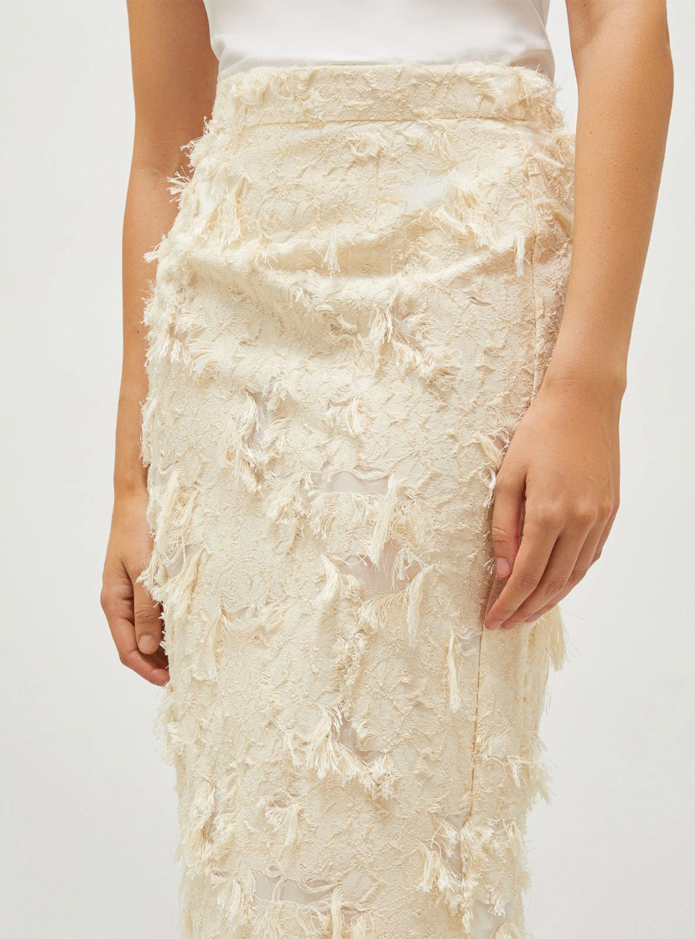 Marella Pencil Skirt - Ivory