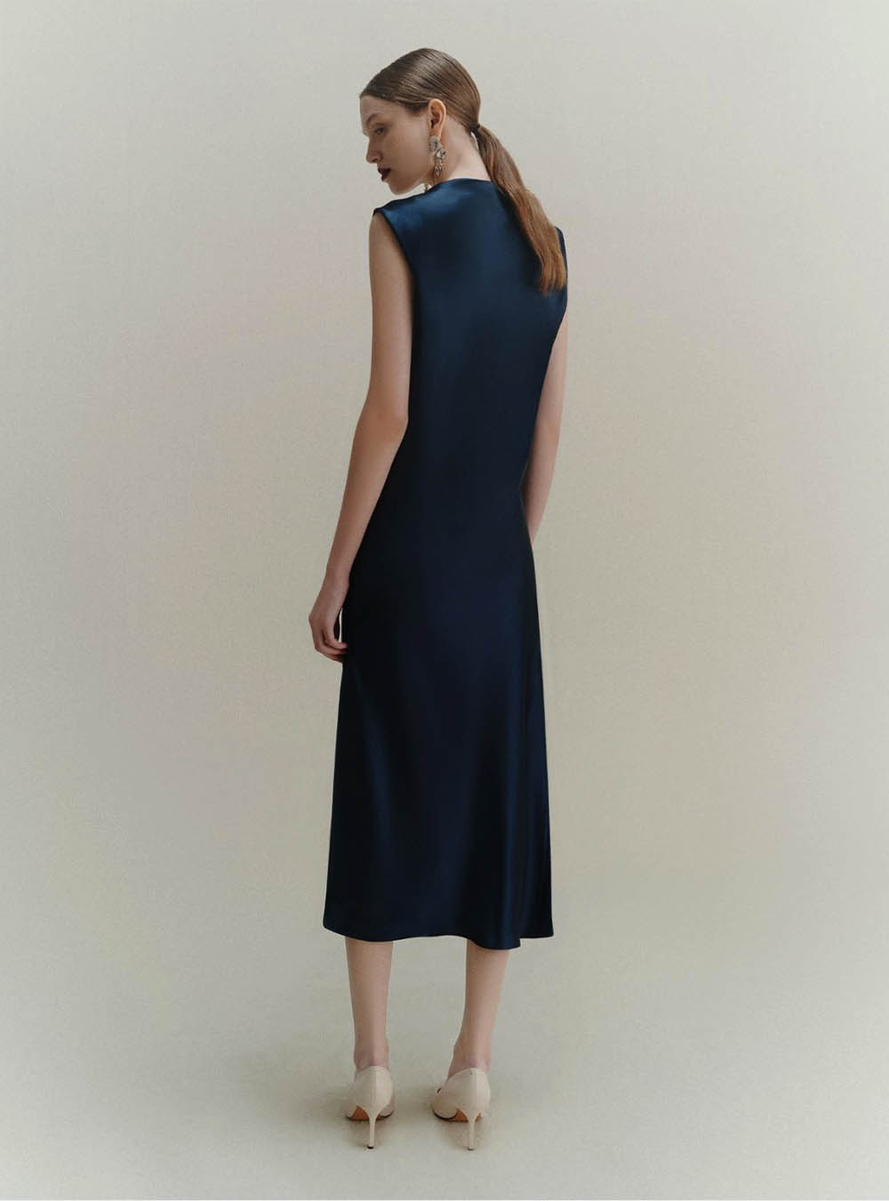 Marella Midi Sheath Dress - Blue