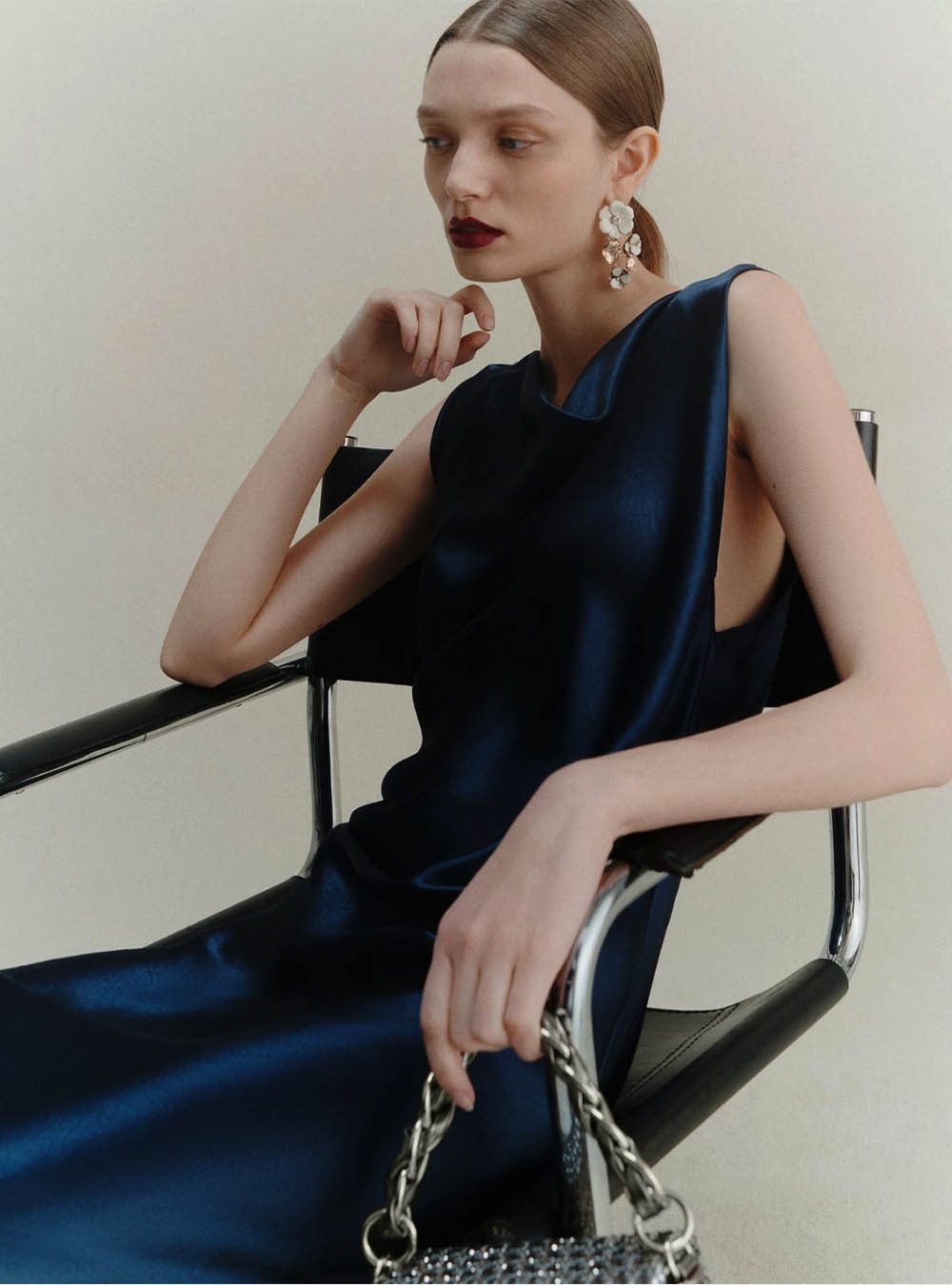 Marella Midi Sheath Dress - Blue