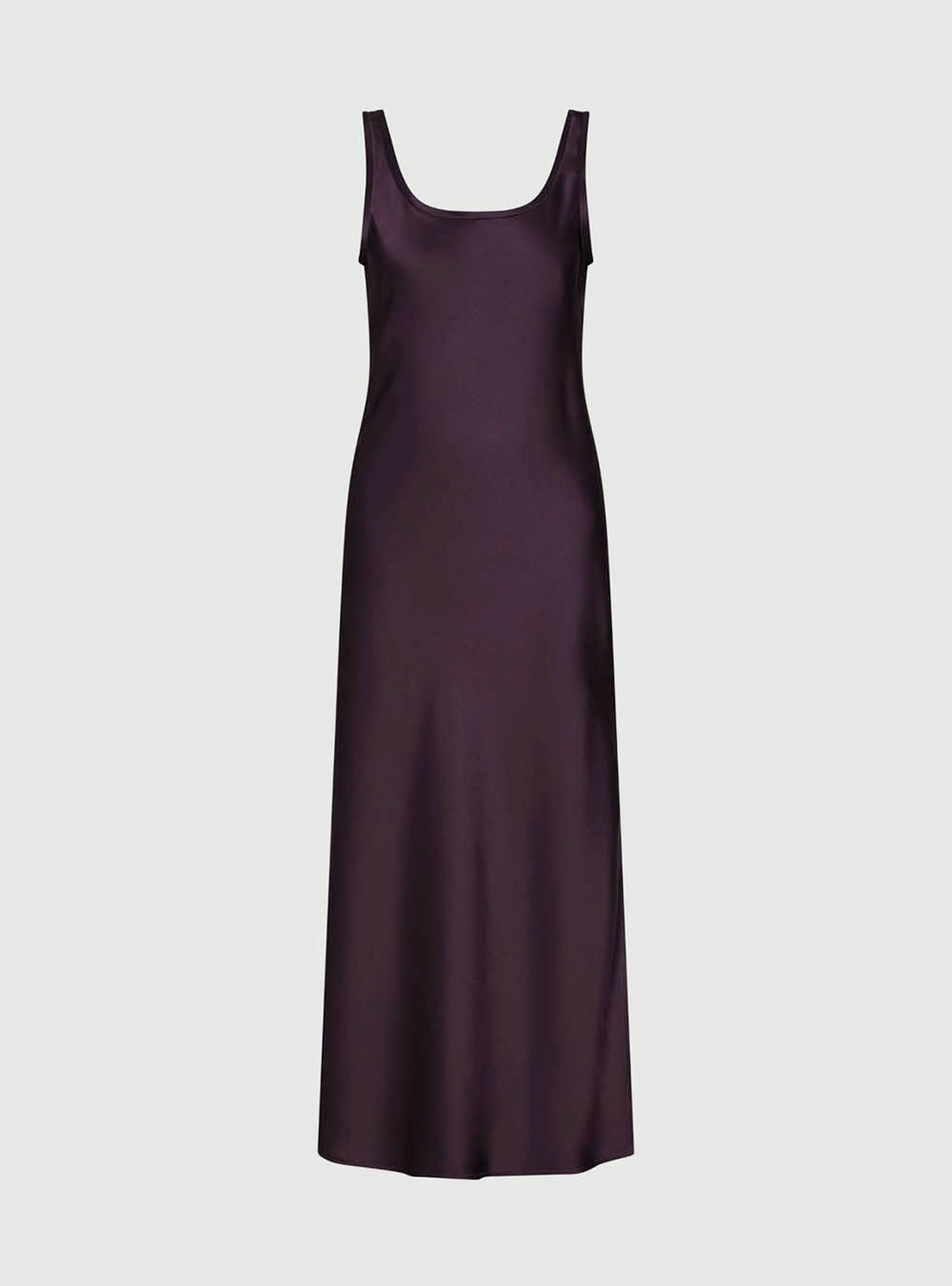 Marella Satin Slip Dress - Blackberry