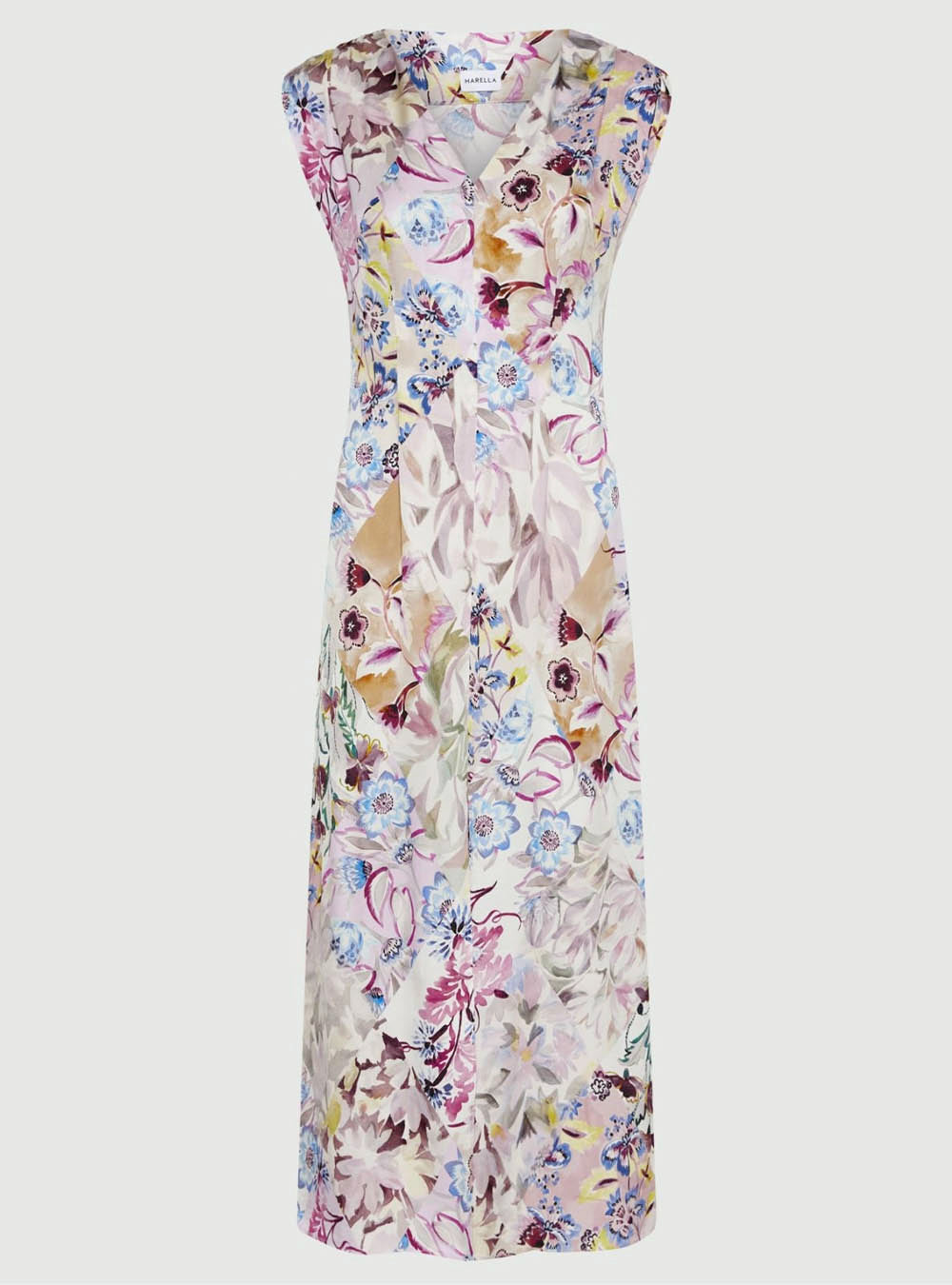 Marella Sleeveless Dress - Pink