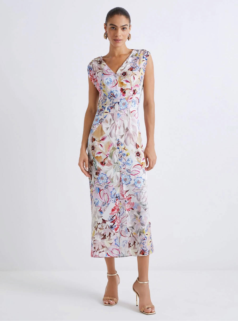 Marella Sleeveless Dress - Pink