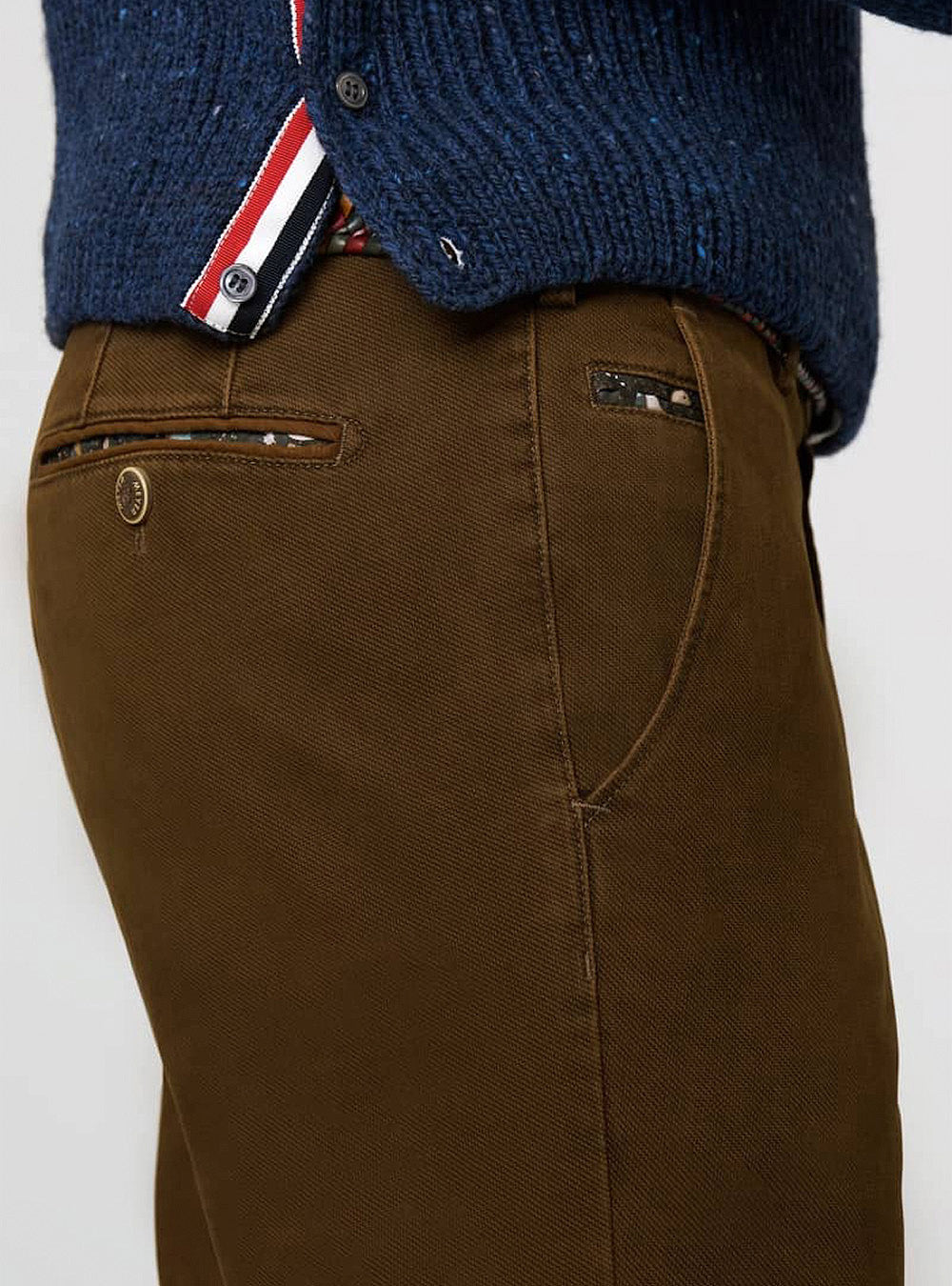 Meyer Fine Micro Bonn Chino - Caramel