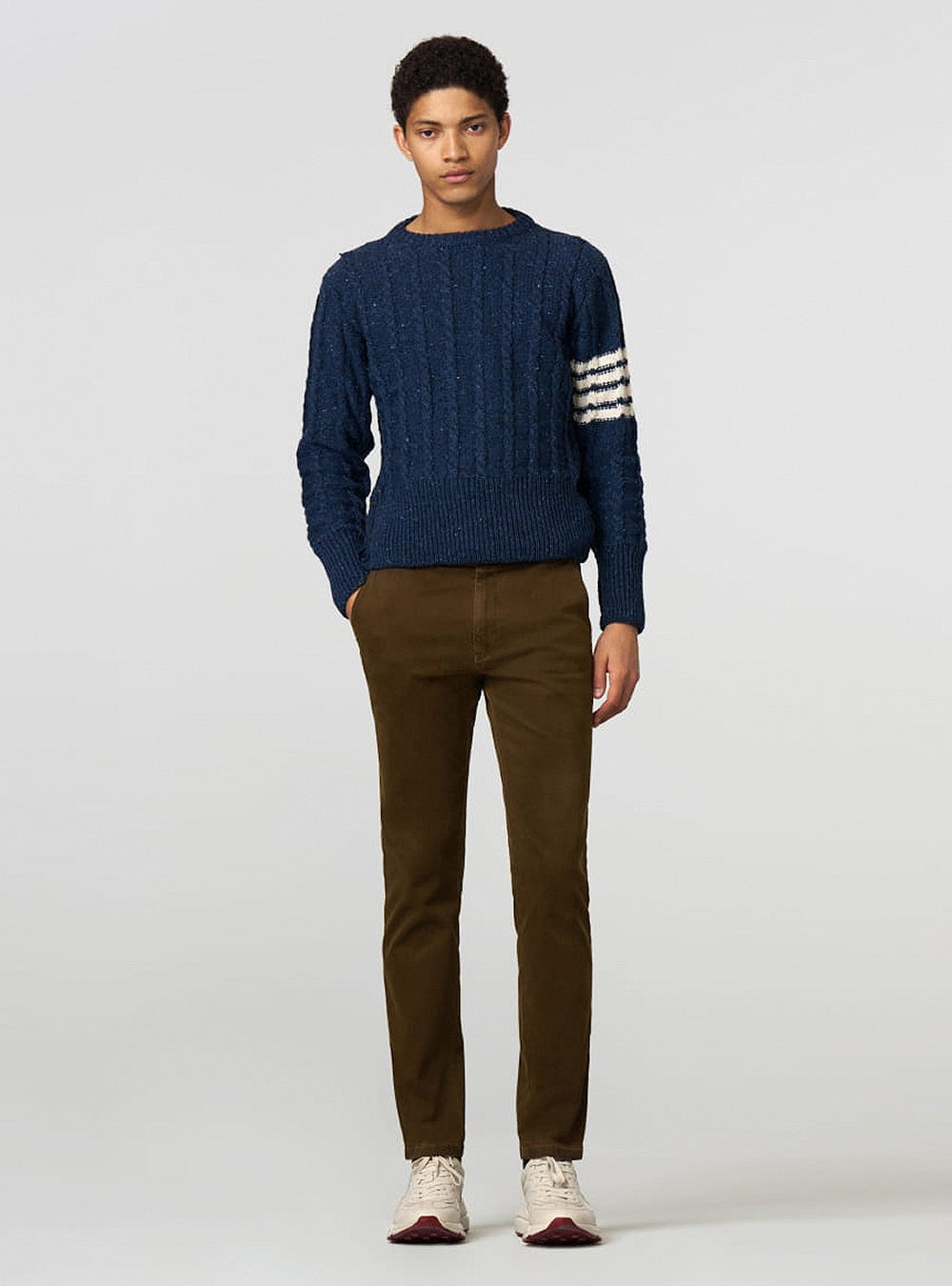 Meyer Fine Micro Bonn Chino - Caramel