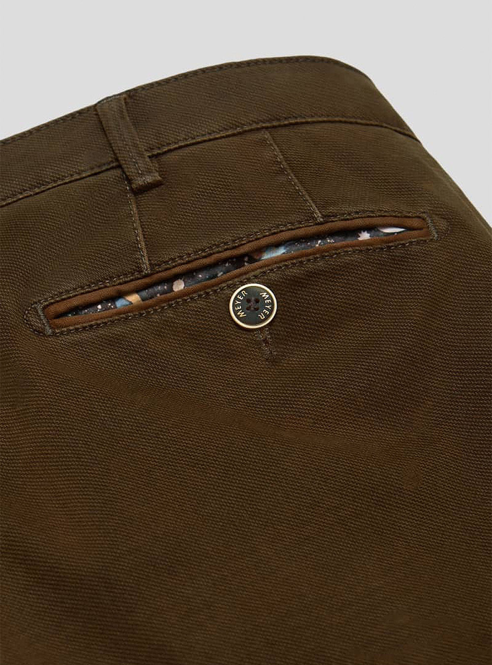 Meyer Fine Micro Bonn Chino - Caramel