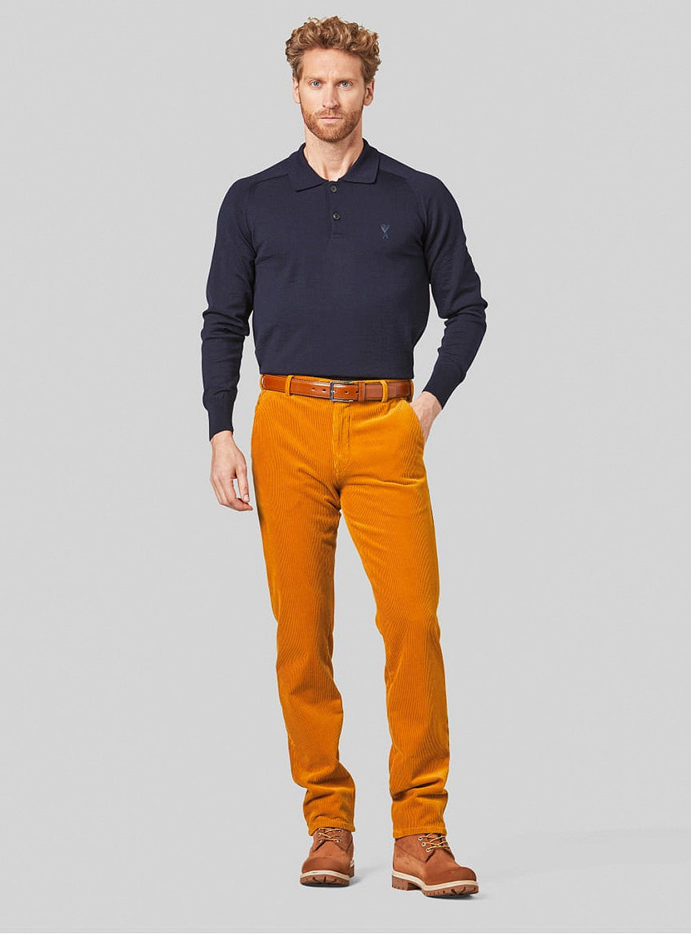 Meyer Luxury Bonn Cord - Pumpkin