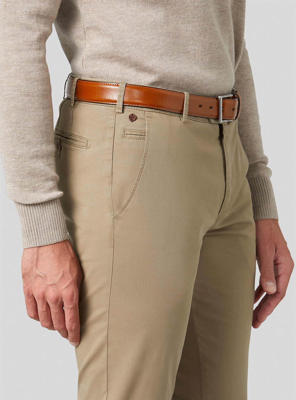Meyer Modern Bonn Chino - Stone