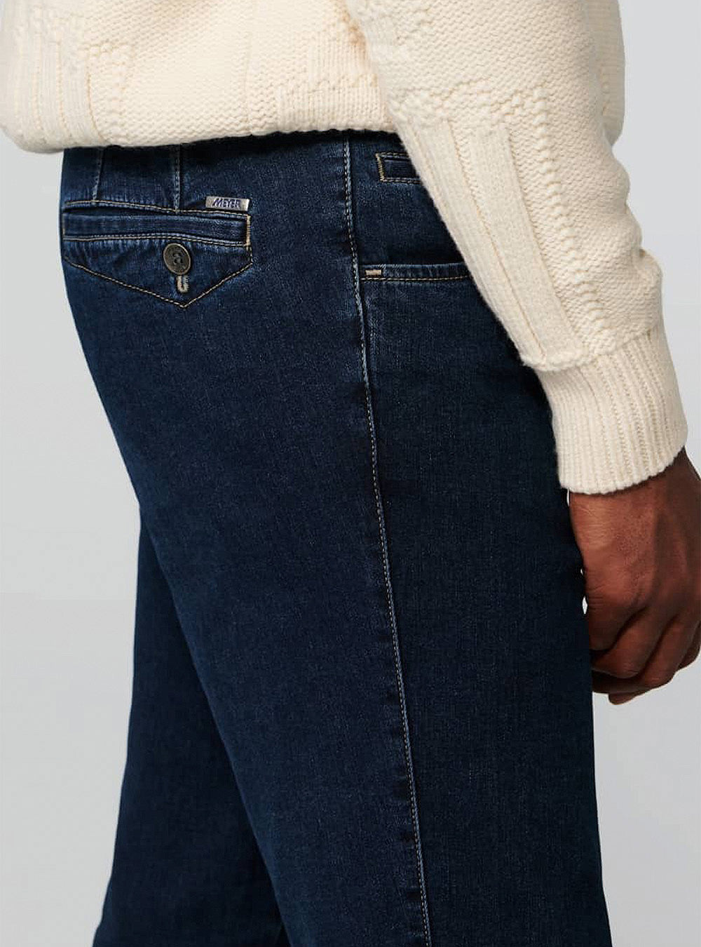 Meyer Superstretch Dublin Denim - Blue Stone