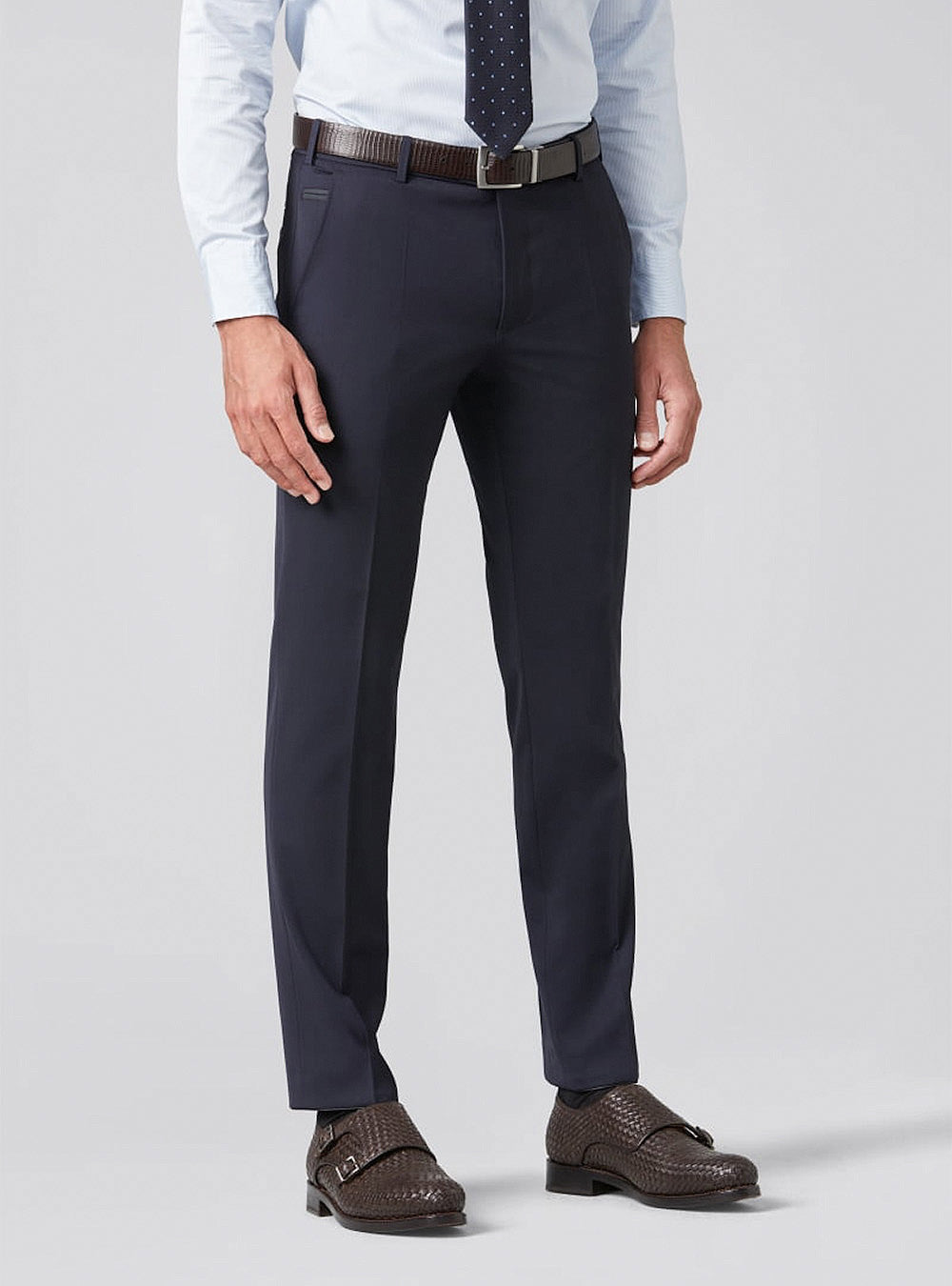 Meyer Travel Twill Bonn Chino - Navy
