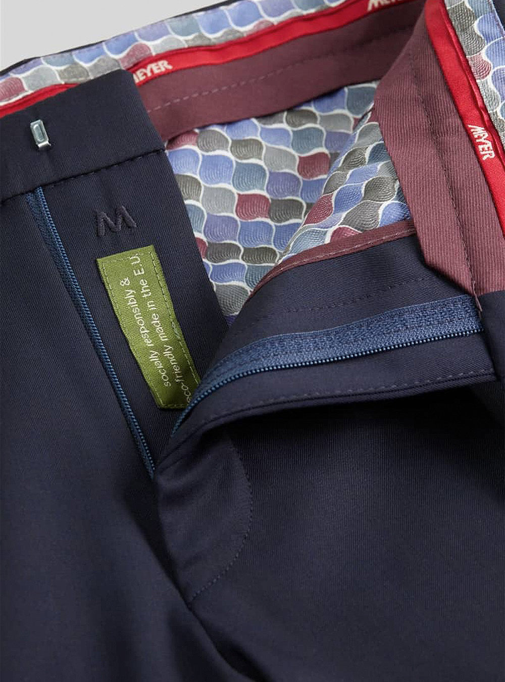 Meyer Travel Twill Bonn Chino - Navy