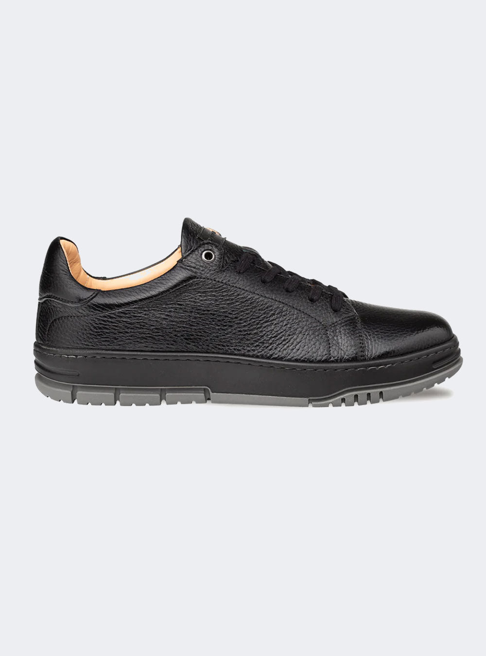 Mezlan Grazia Deerskin Street Sneaker - Black